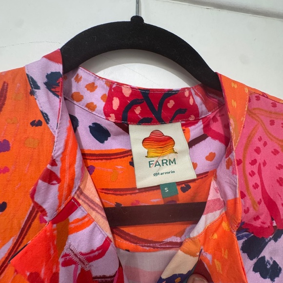 PERFECT FARM Rio Lilac Colorful Party Midi Dress - Picture 12 of 17